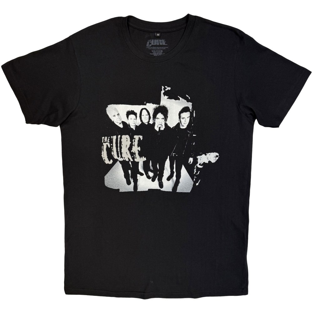 The Cure - 40 Years Band Photo Tshirt Homme - Noir